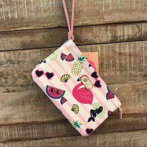 BETSEY JOHNSON Summer Fun Wristlet